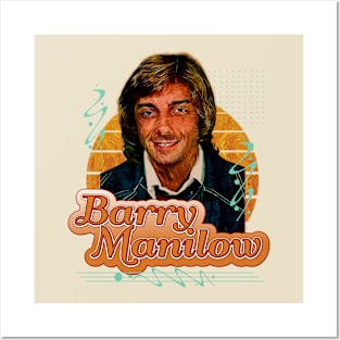 Barry Manilow \\ Retro Art Posters and Art